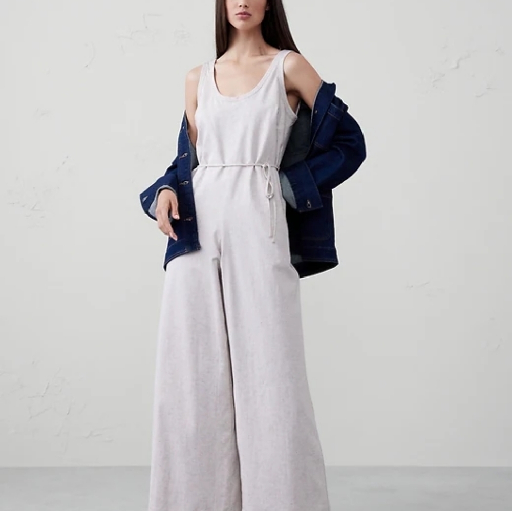 Wide-leg linen Jumpsuit